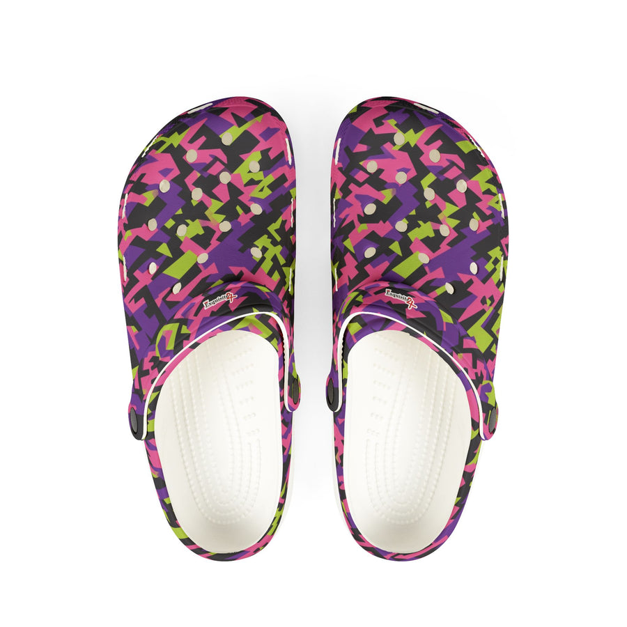Colorful Abstract EVA Foam Clog