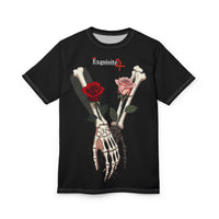 Skeleton Hand Rose T-Shirt — Exquisite 24 Gothic Floral Tee