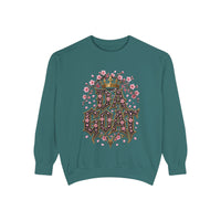 "DA GOAT" Floral Women's Graphic Sweatshirt