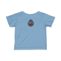 Infant Tee — "Daddy's Prince" Baby T‑Shirt with Crowned Angel Design