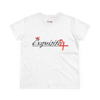 Cursive Exquisite 24 Red Accent Logo Women's Graphic Tee