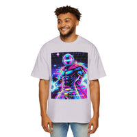 Graphic Tee — Retro Cyberhero Oversized Tee