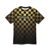 Exquisite 24 Gold Checkerboard Tee