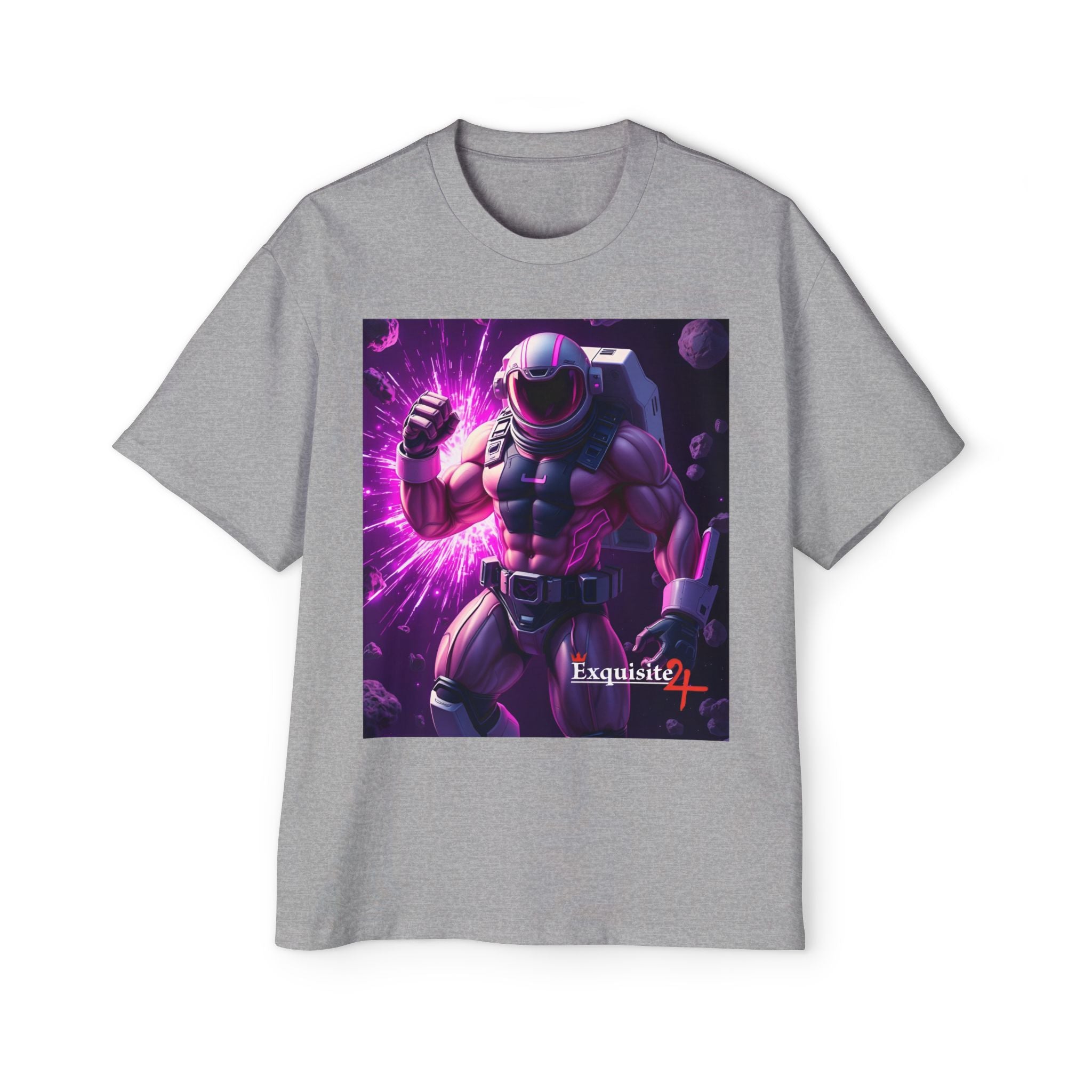 Astro Warrior Graphic Tee — Purple Space Ninja Gaming T-Shirt