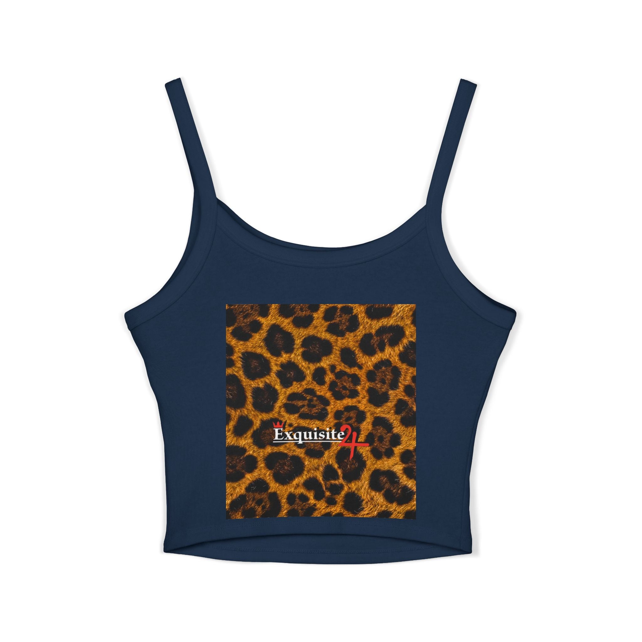 Exquisite 24 Leopard Print Women's Spaghetti Tank