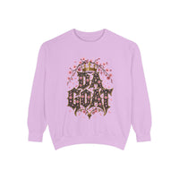 "DA GOAT" Floral Women's Graphic Sweatshirt