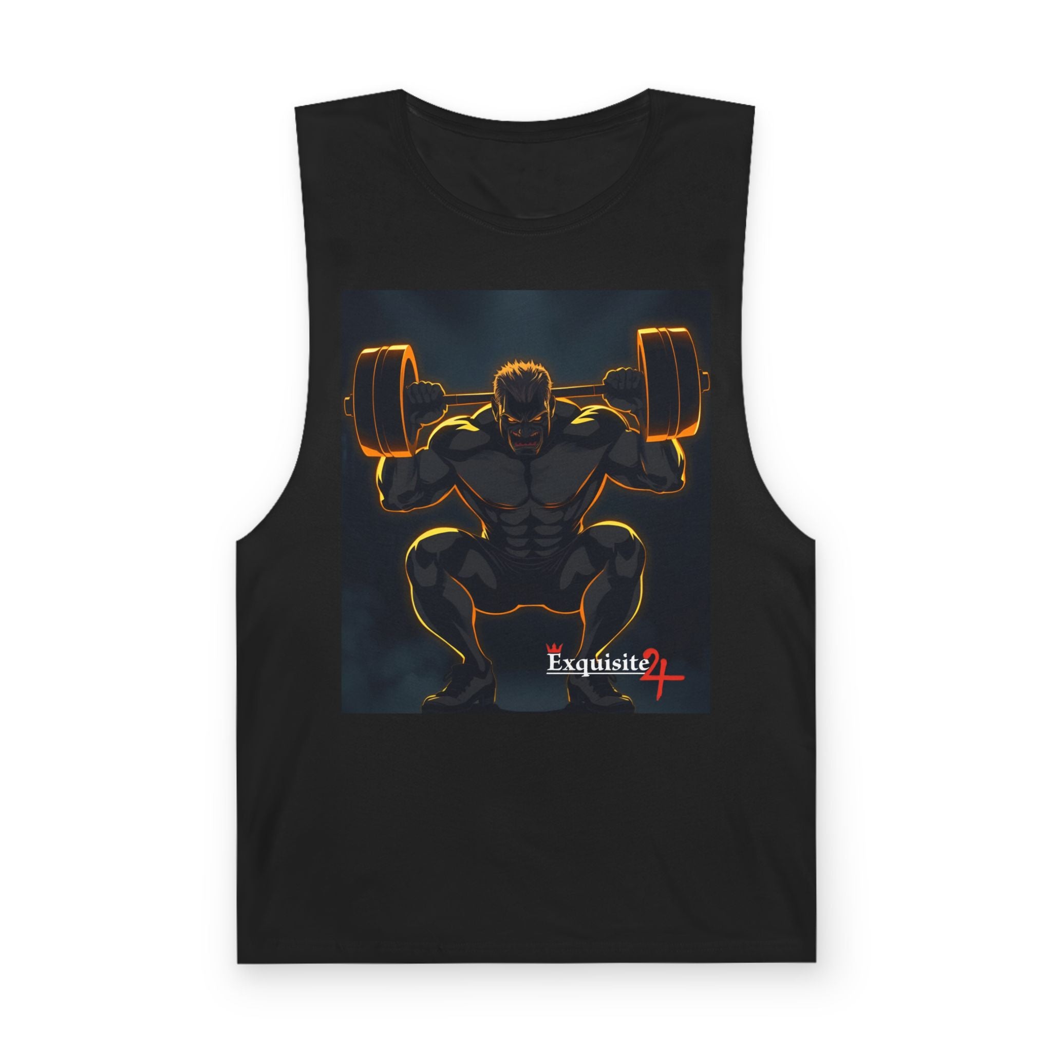 'Champions Are Made in the Gym' Weightlifting Graphic Tank