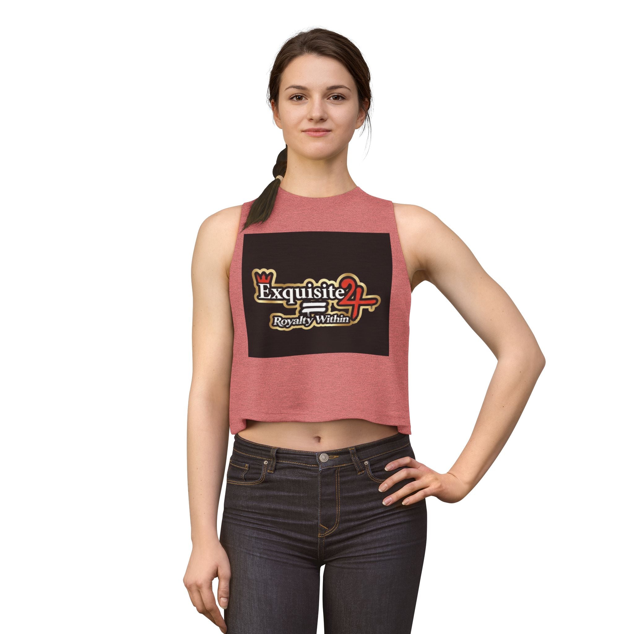 Exquisite 24 'Royalty Within' Women's Crop Top