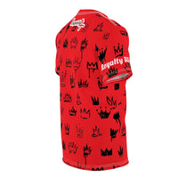 Exquisite 24 Red Crown All-Over Print Tee