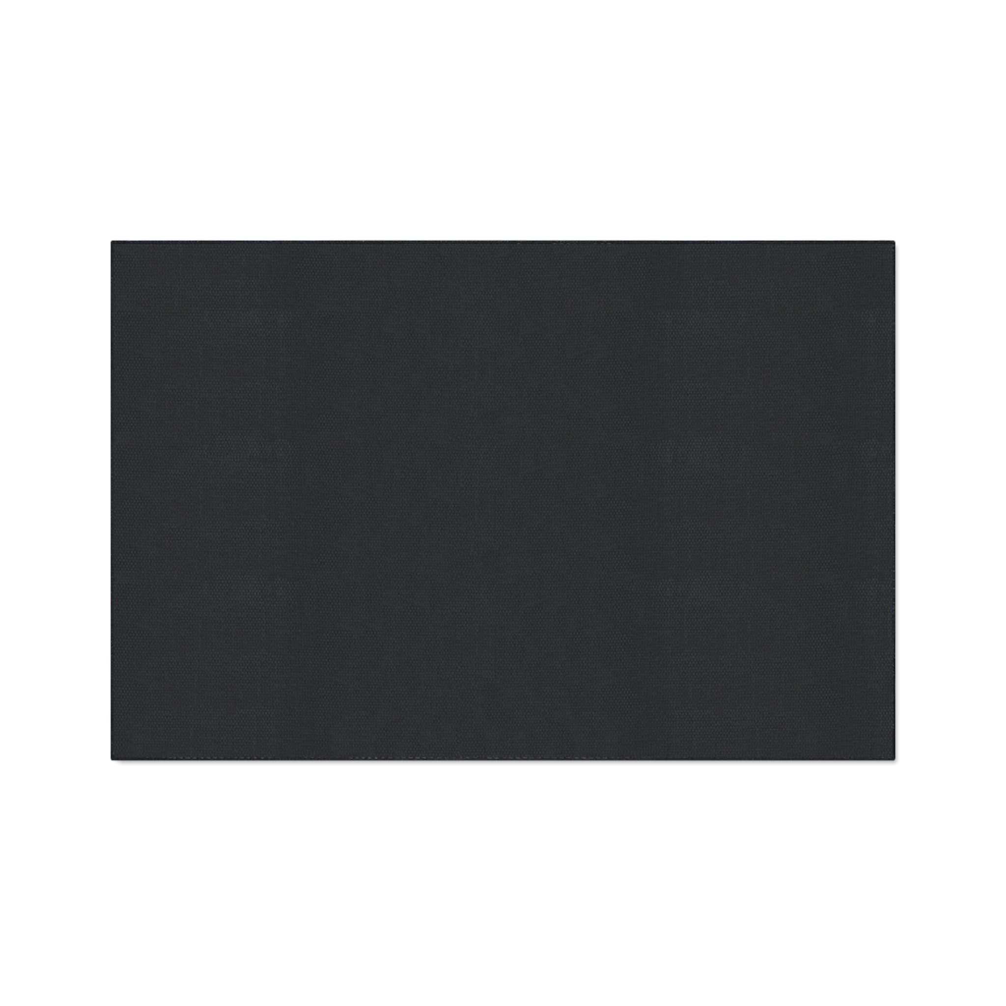 Geometric Blue Prism Floor Mat — Heavy Duty Non-Slip Rug for Entry, Garage & Office
