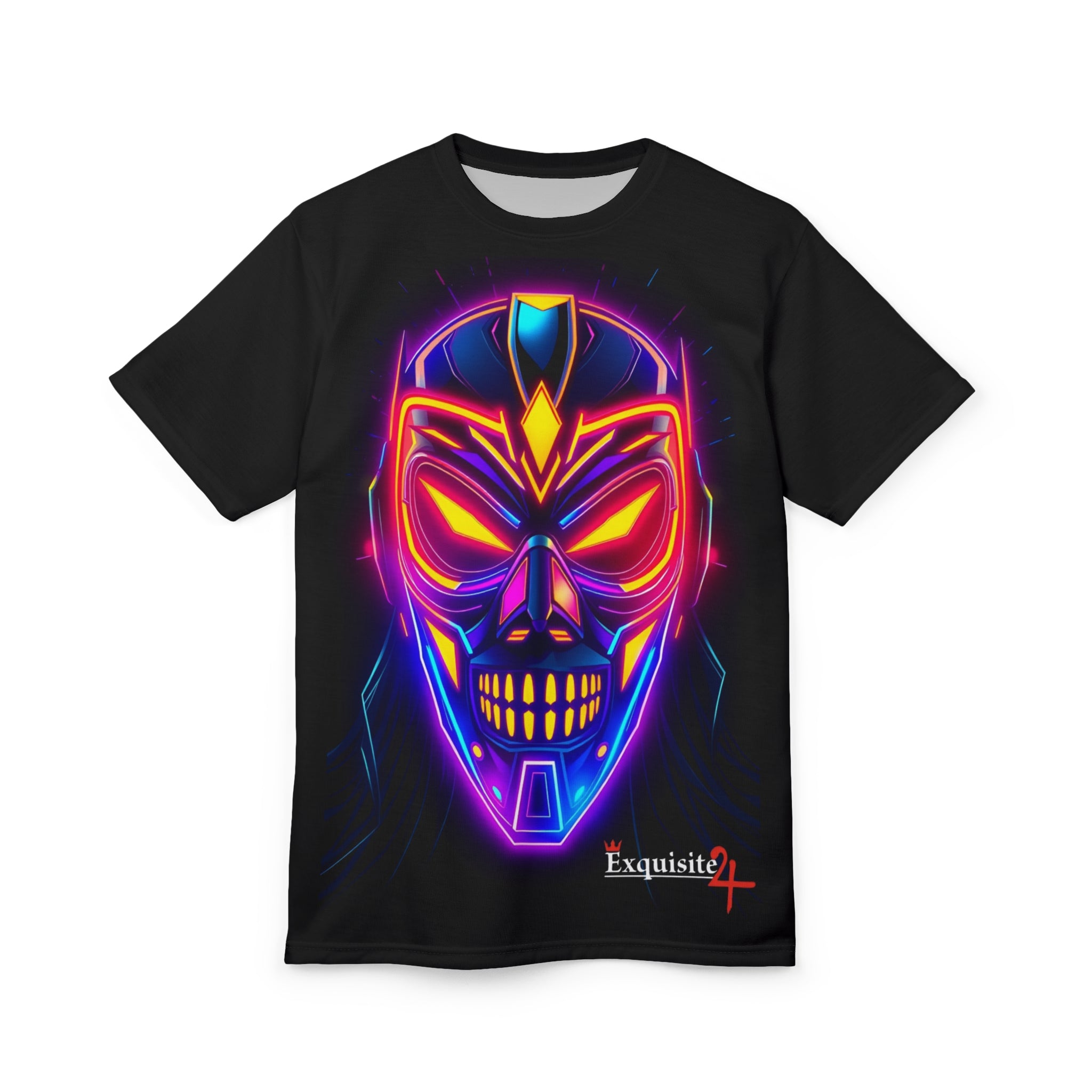 Neon Skull Mask T-Shirt
