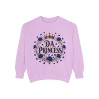 "DA PRINCESS" Floral Crest Women's Sweatshirt
