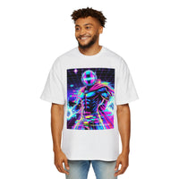 Graphic Tee — Retro Cyberhero Oversized Tee