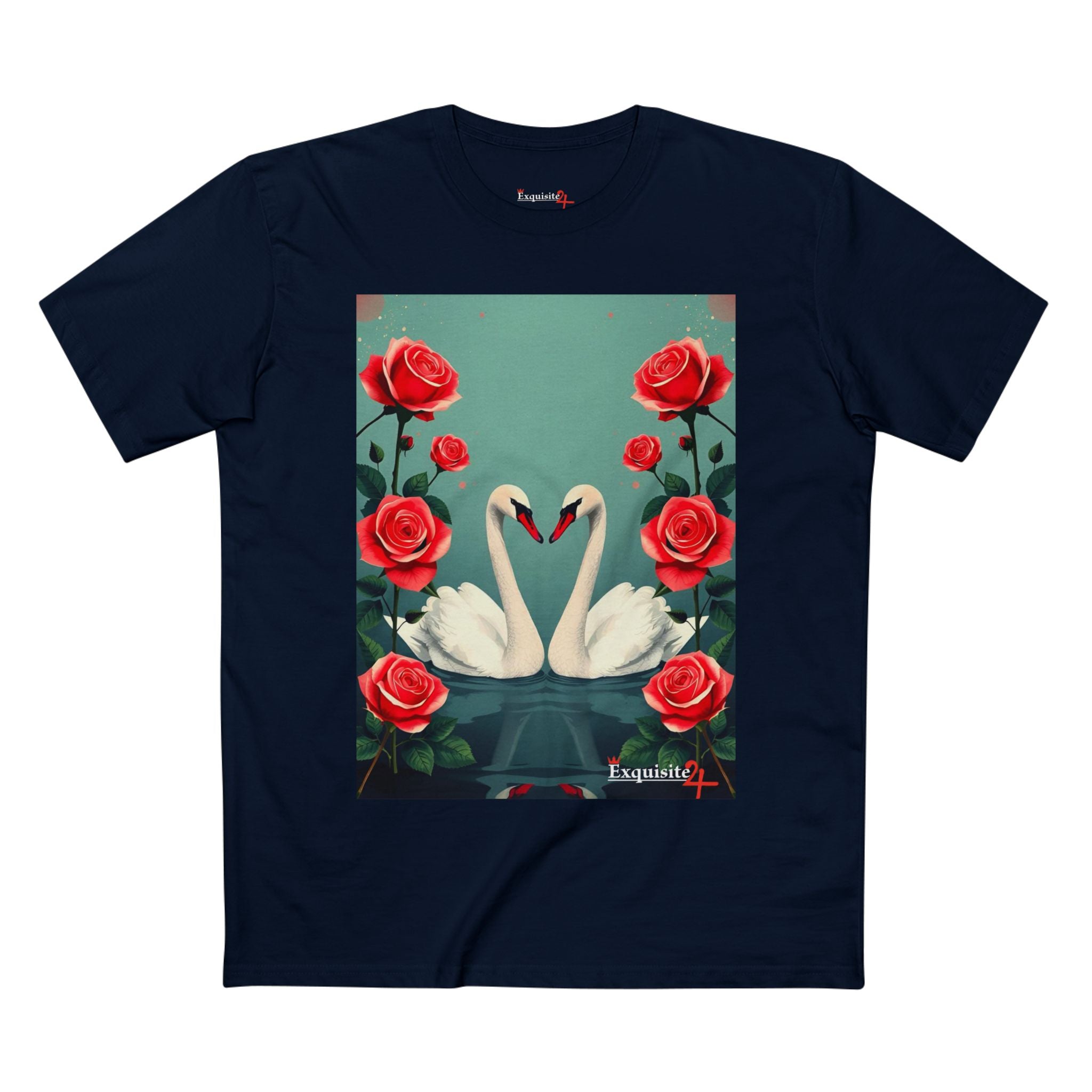Swan Heart Graphic Tee