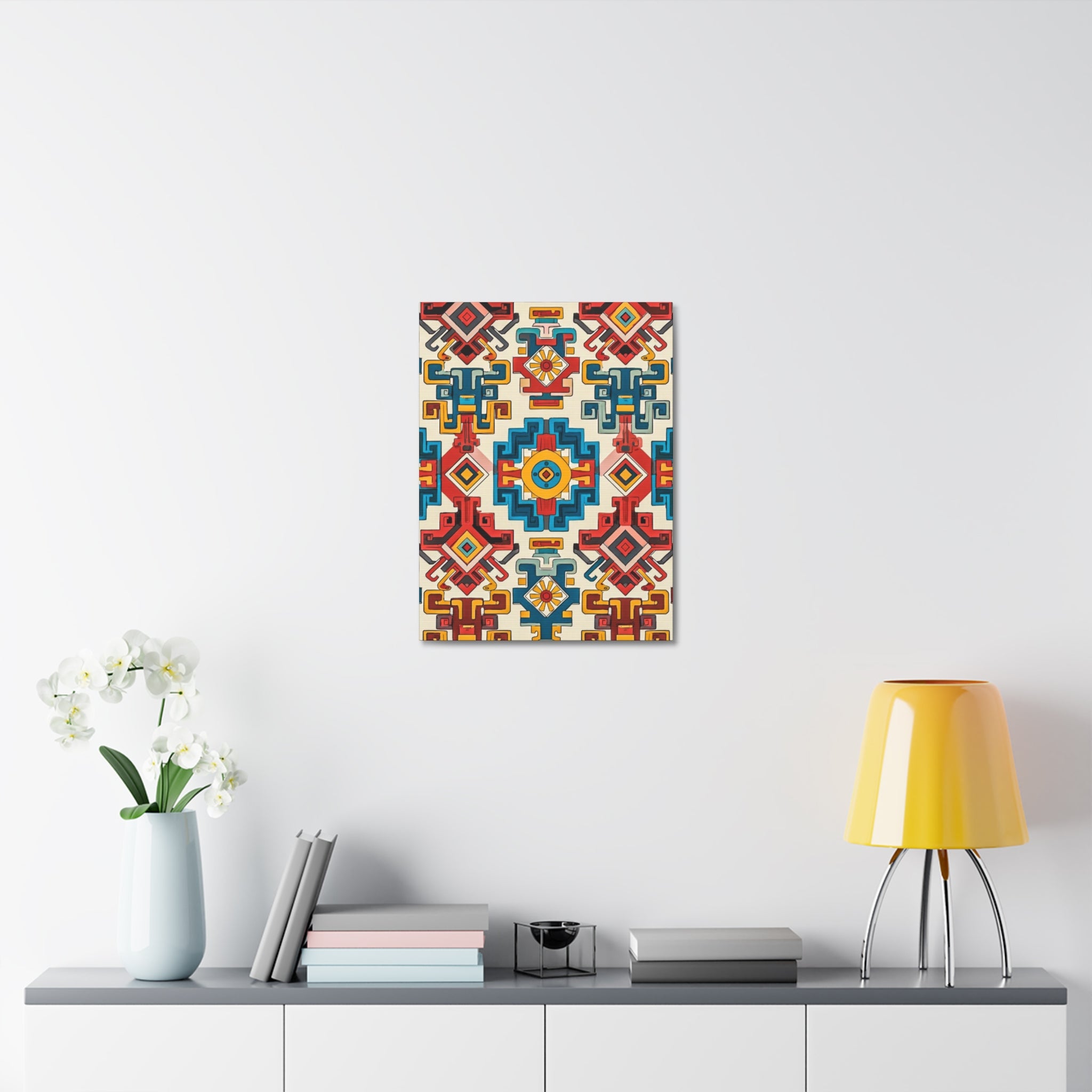 Southwestern Geometric Canvas Print