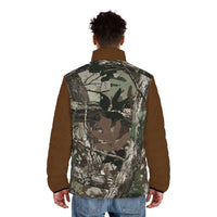 Camo Puffer Jacket — Men's Realtree-Inspired Outdoor Winter Coat