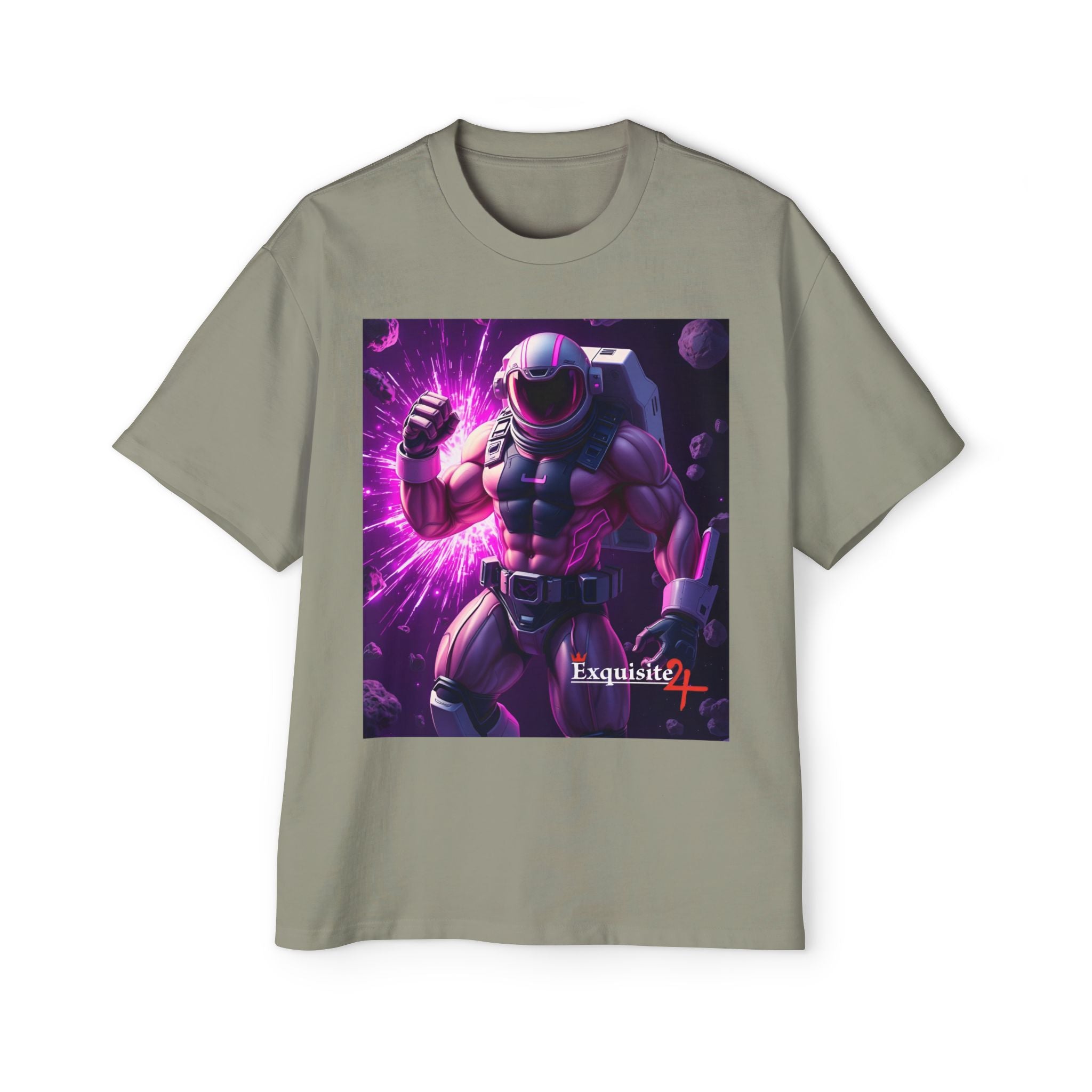 Astro Warrior Graphic Tee — Purple Space Ninja Gaming T-Shirt
