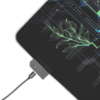 LED Gaming Mouse Pad — Cyber Circuit RGB Desk Mat