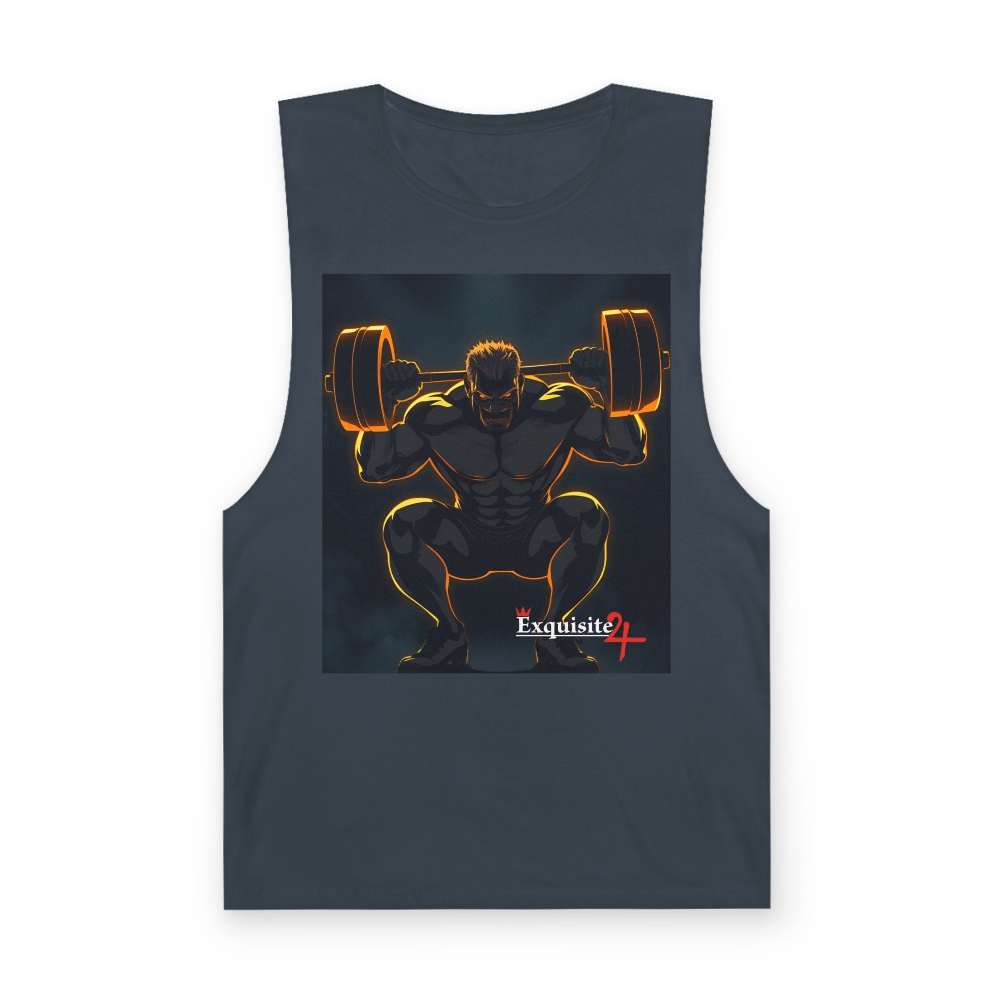 'Champions Are Made in the Gym' Weightlifting Graphic Tank
