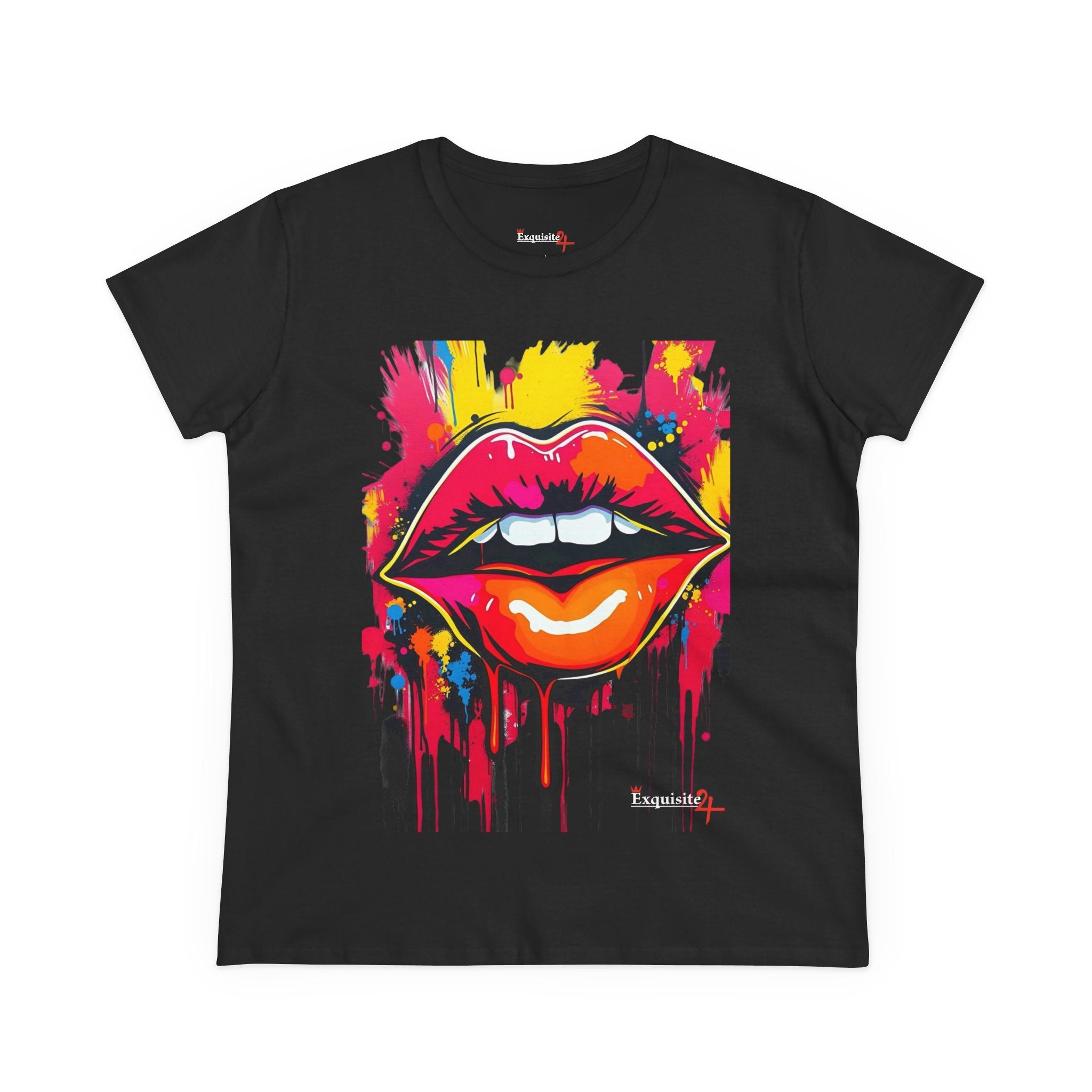 Graffiti Lip Women's Graphic Tee