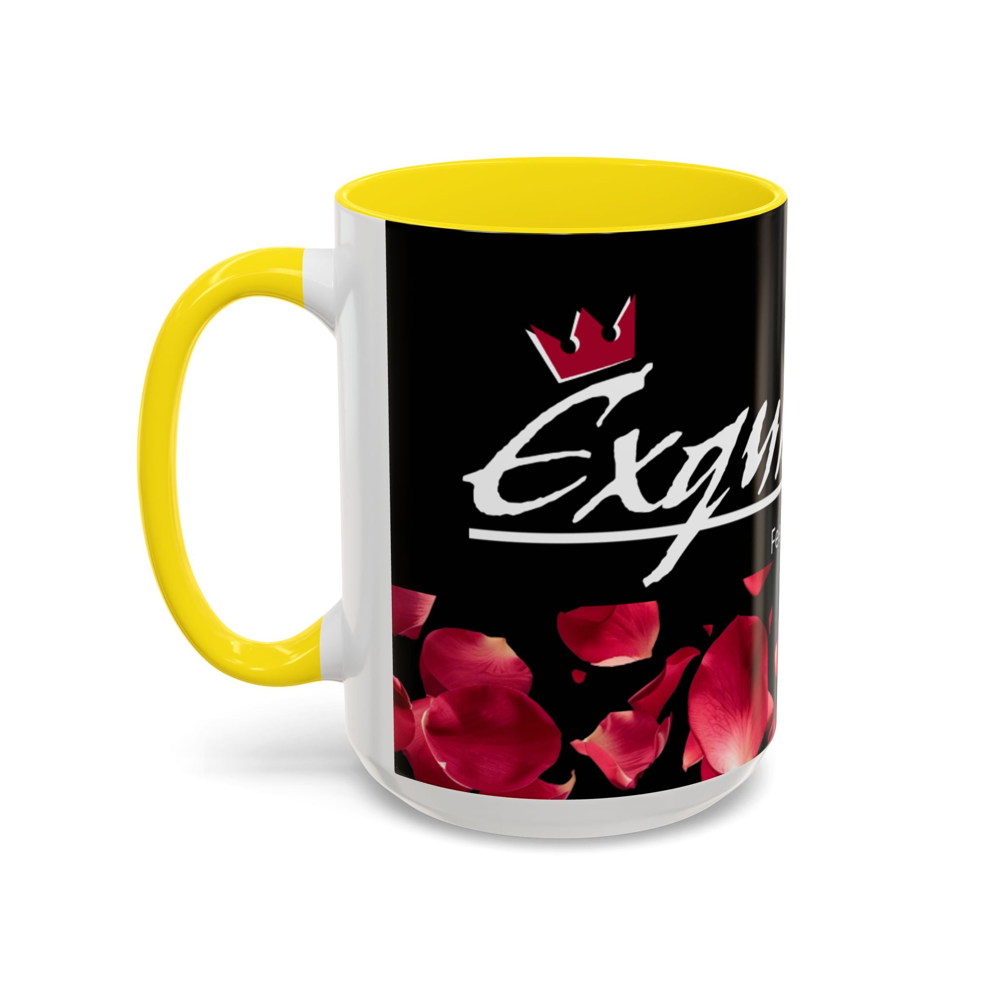 Exquisite 24 Rose Coffee Mug — 'Feel The Royalty Within' (11/15oz)