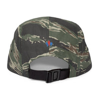 Embroidered 5-Panel Cap — 'Exquisite 24' Logo Streetwear Hat