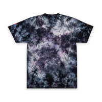 Tie-Dye Spiral 'Royal Within' Embroidered T-Shirt