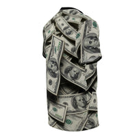 All-Over Money Print Tee — Cash Pattern Graphic Shirt
