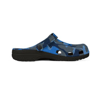 Blue Camo EVA Foam Clogs