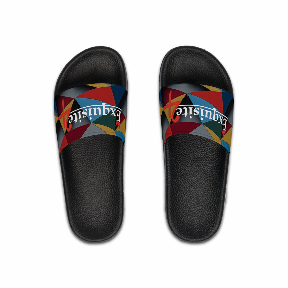 Men's Geometric Slide Sandals