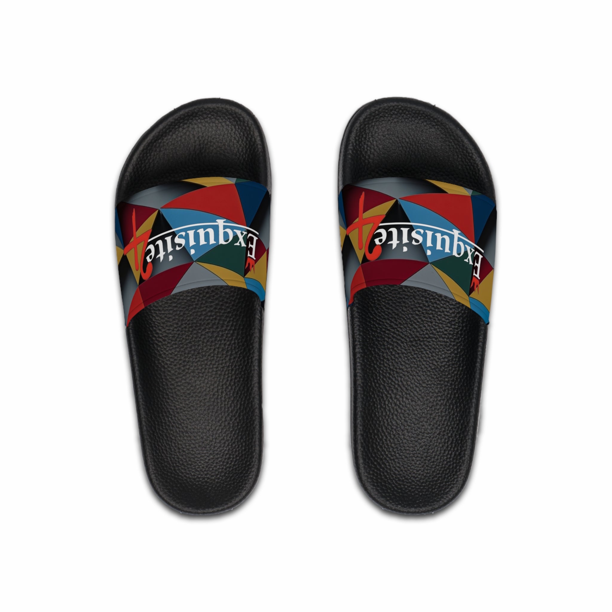 Men's Geometric Slide Sandals