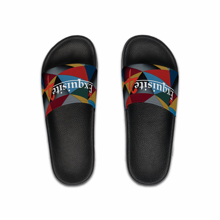 Men's Geometric Slide Sandals