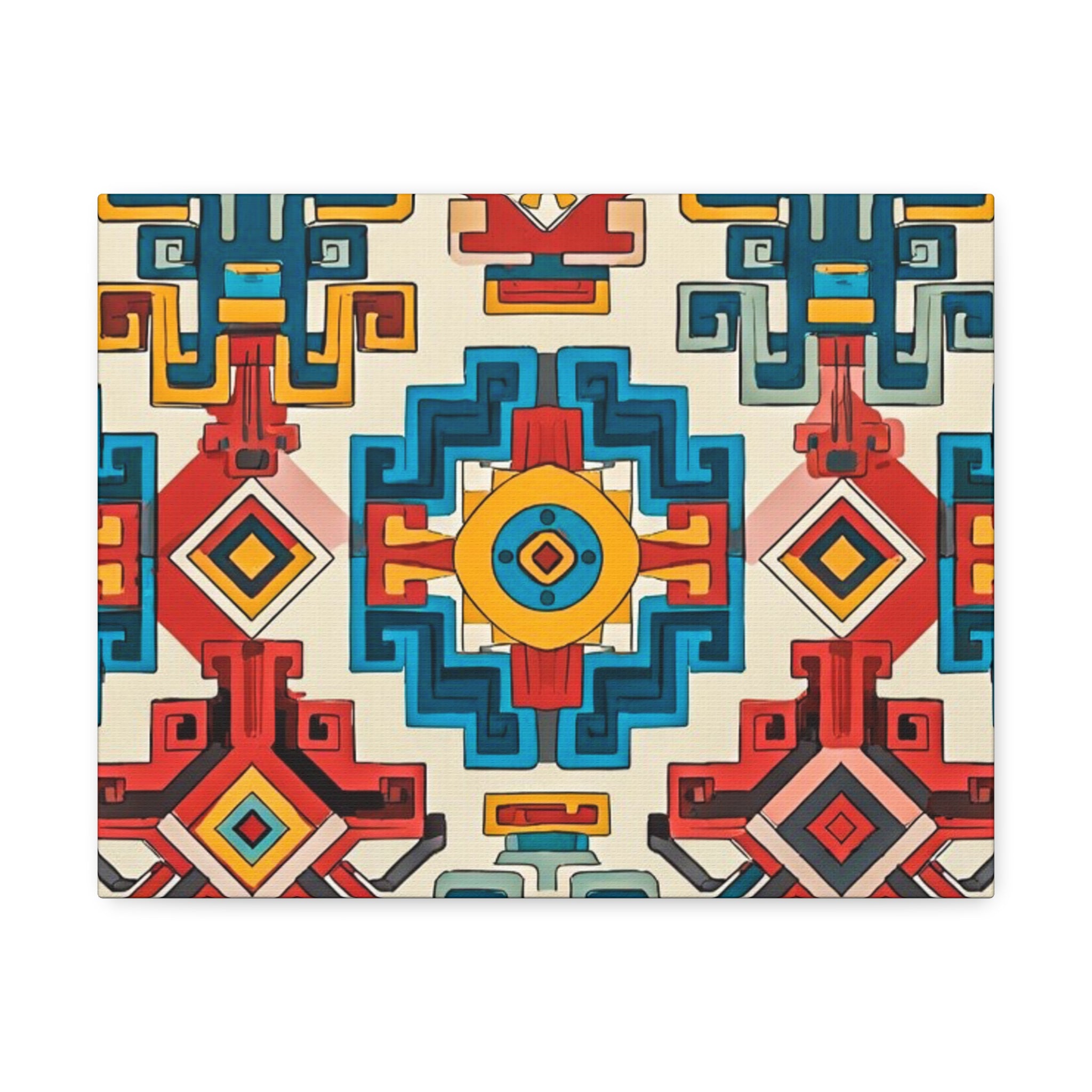 Southwestern Geometric Canvas Print
