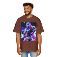 Graphic Tee — Retro Cyberhero Oversized Tee