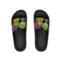 Graffiti-Print Men's Slide Sandals — Urban Street Style Pool Slides