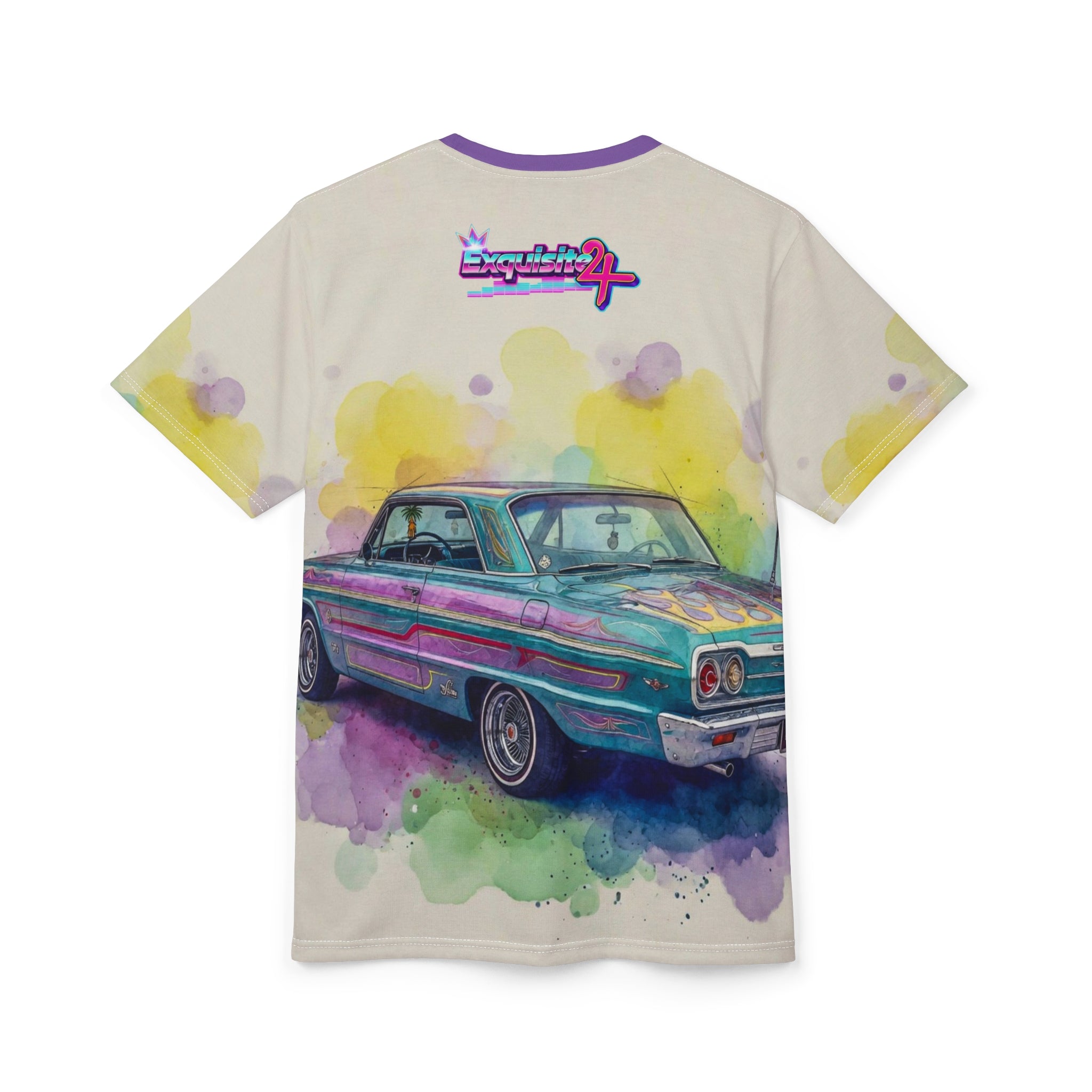Vintage Lowrider Tee — Exquisite 24 Classic Car Graphic Shirt