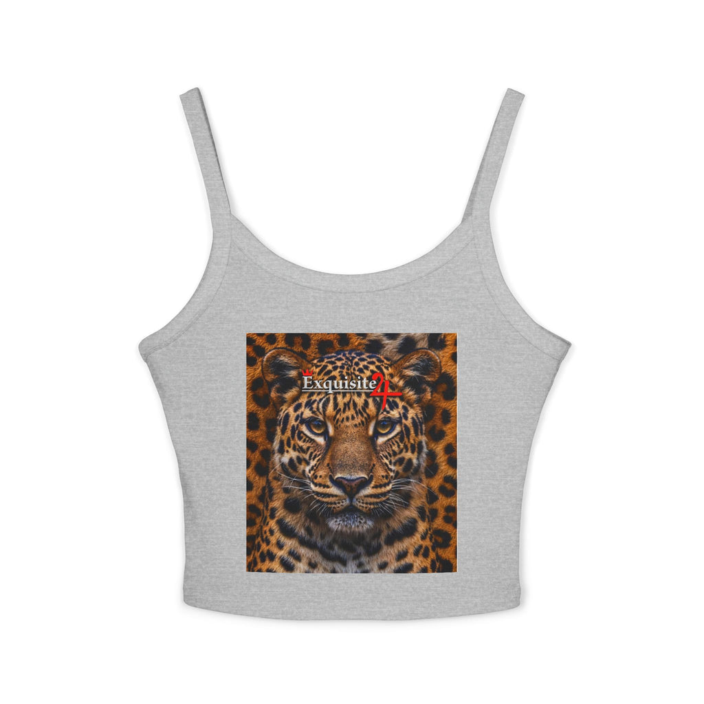 Exquisite 24 Leopard Print Women's Spaghetti Tank