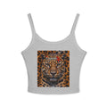 Exquisite 24 Leopard Print Women's Spaghetti Tank
