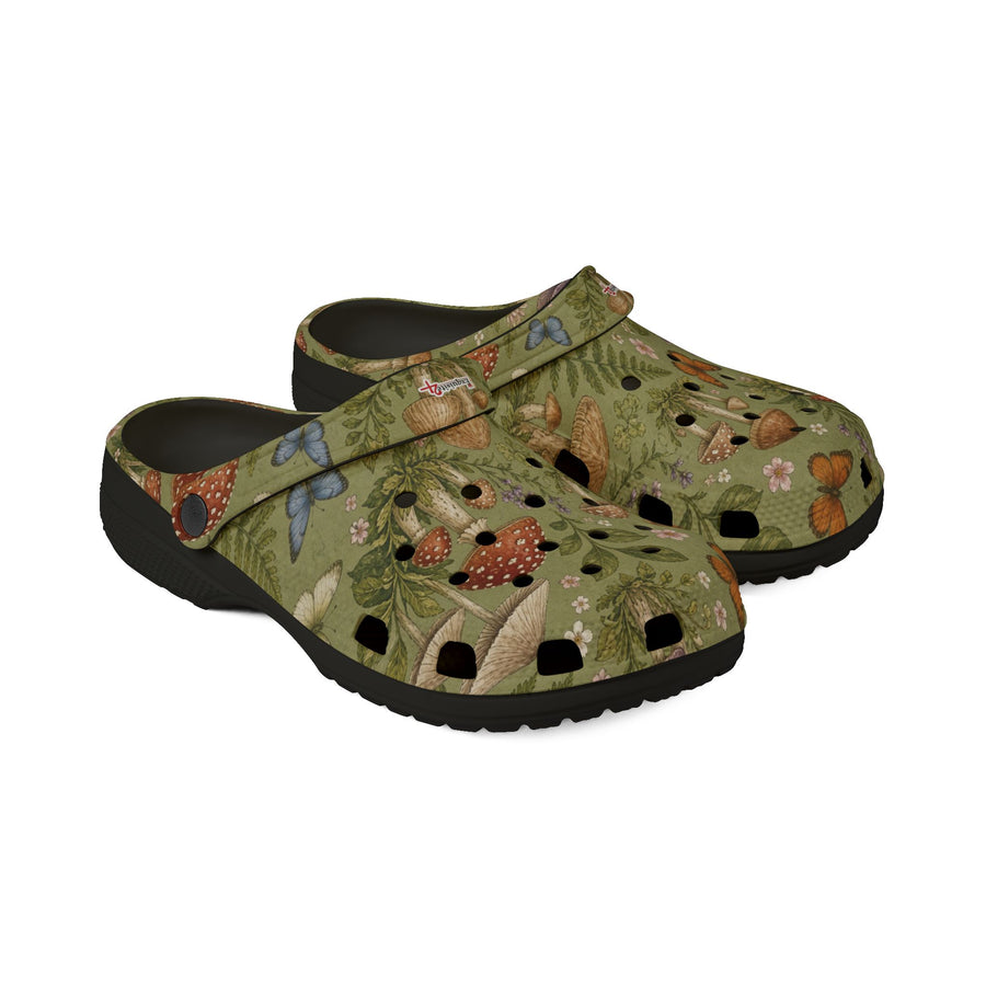 Mushroom Woodland EVA Foam Clogs