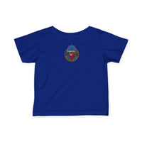 Infant Tee — "Daddy's Prince" Baby T‑Shirt with Crowned Angel Design