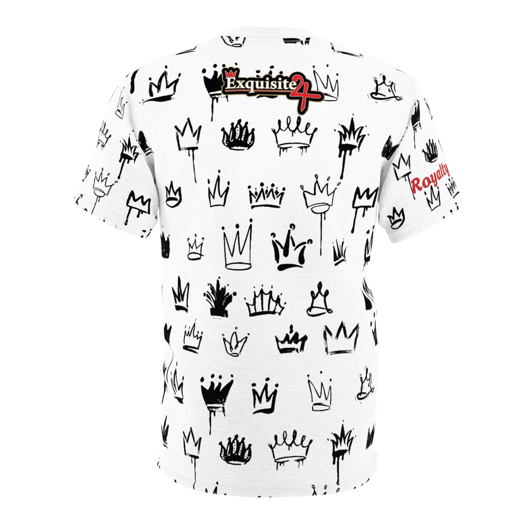 Crown Graffiti All-Over Print Tee — Exquisite 24 Logo