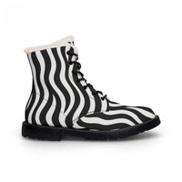 Women's Zebra Stripe Boots