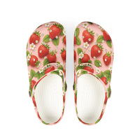 Strawberry Print EVA Foam Clogs
