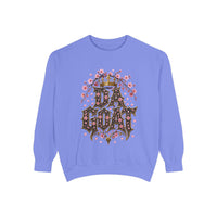 "DA GOAT" Floral Women's Graphic Sweatshirt