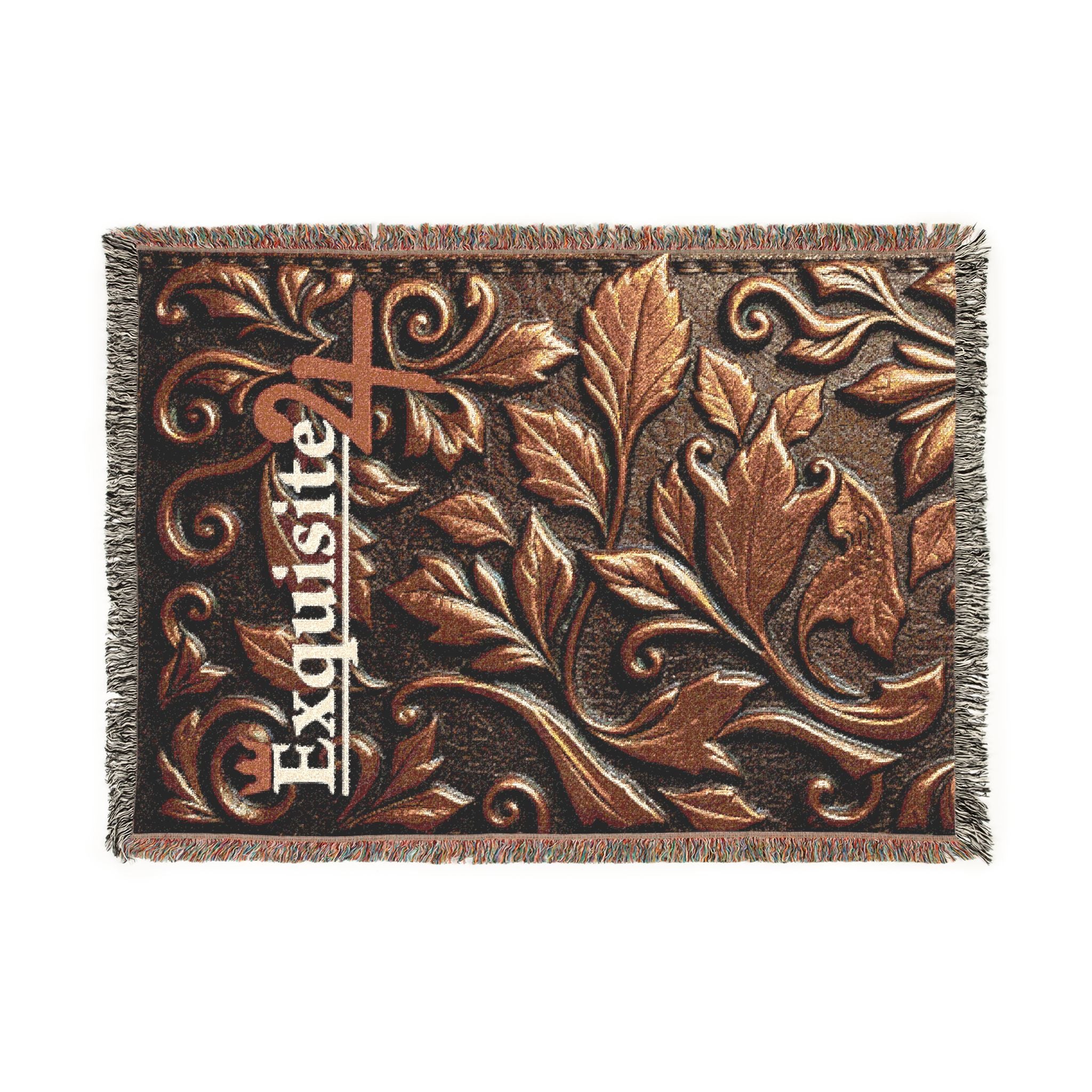 Exquisite 24 Antique Pattern Woven Blanket