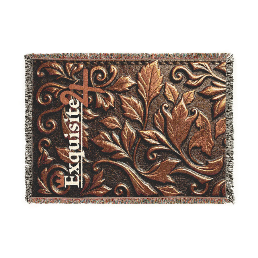 Exquisite 24 Antique Pattern Woven Blanket