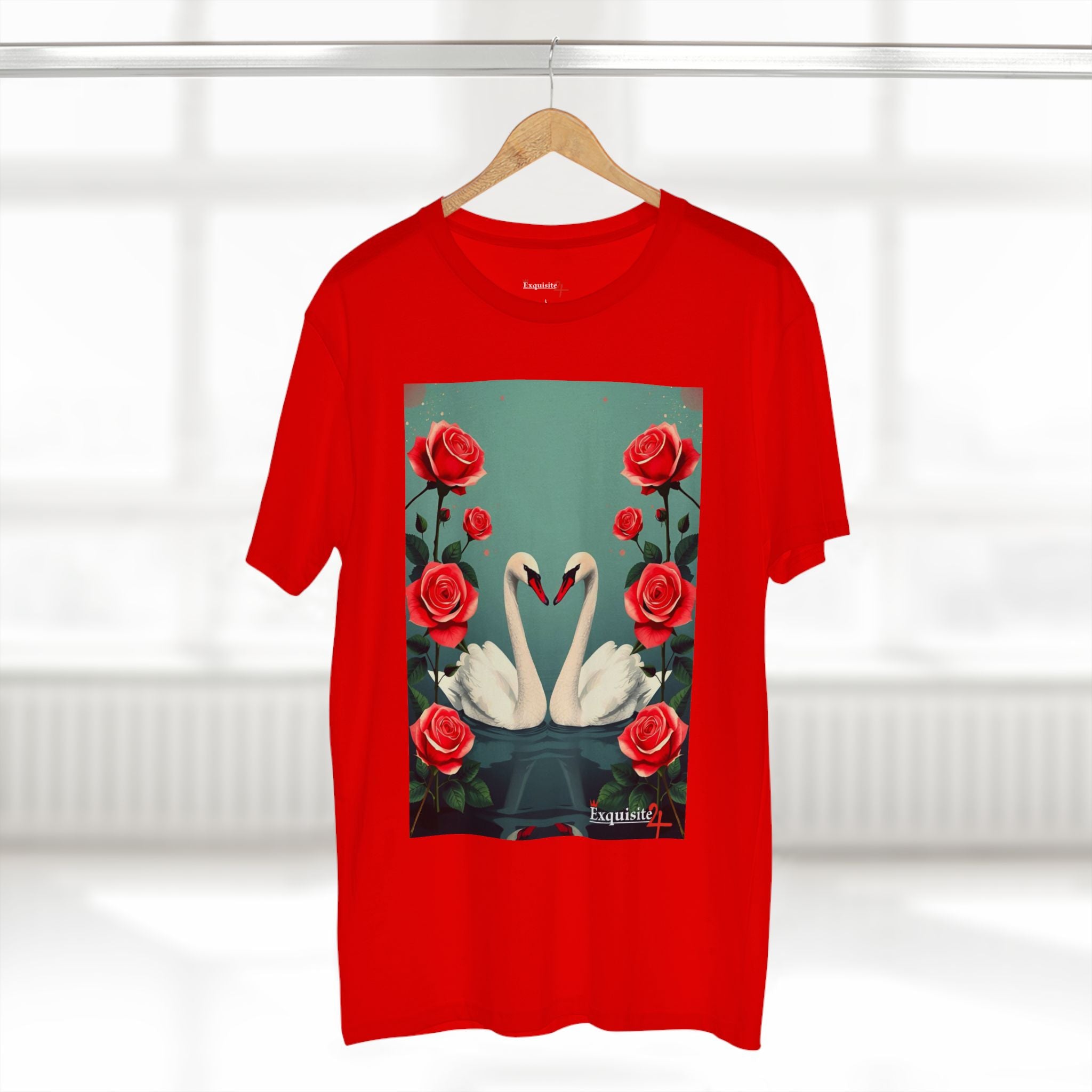 Swan Heart Graphic Tee