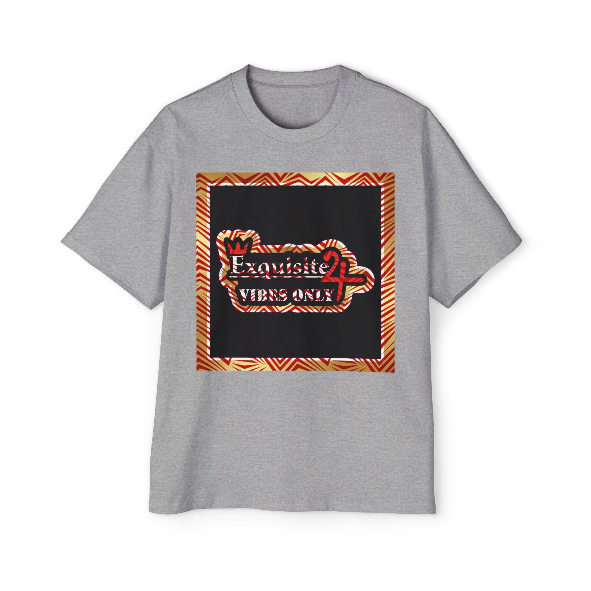 Exquisite 24 Vibes Only Patterned Frame Tee