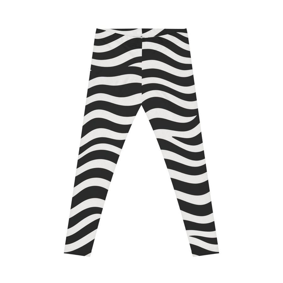 Wavy Zebra Leggings