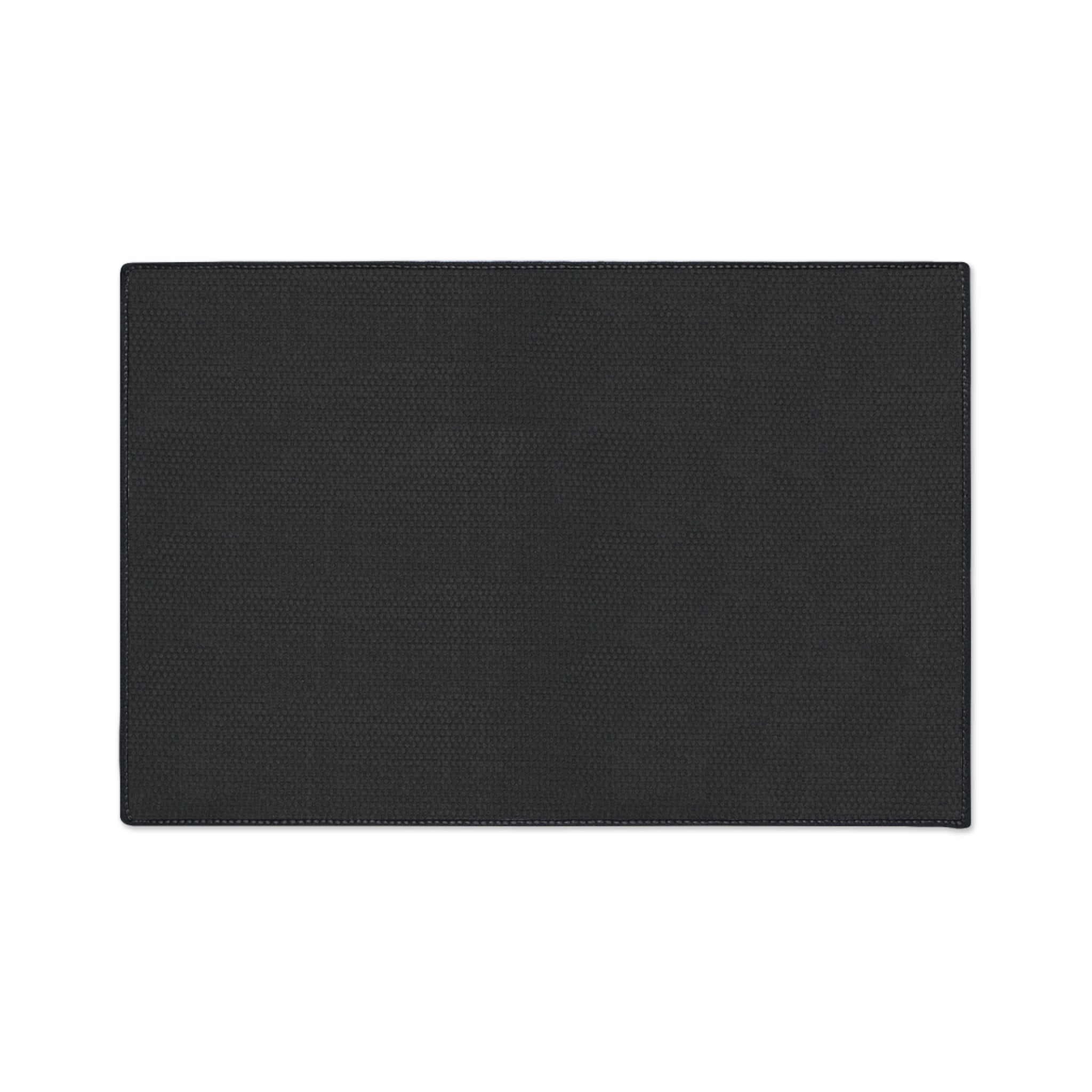 Geometric Blue Prism Floor Mat — Heavy Duty Non-Slip Rug for Entry, Garage & Office